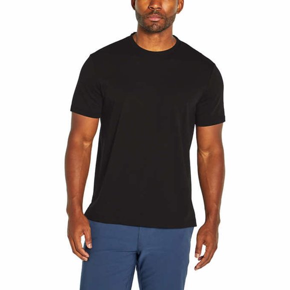 Black NWT Banana Republic Men’s Luxe Touch Tee - Picture 1 of 4